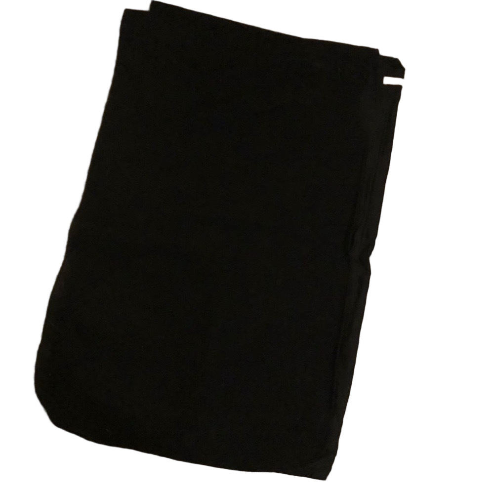Jesse Kamm Ama Warming Cape in black wool/linen - Picture 7 of 7